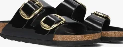 zwarte birkenstock slippers arizona dames