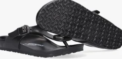 zwarte birkenstock teenslippers gizeh eva kids