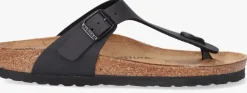 zwarte birkenstock teenslippers gizeh kids