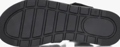 zwarte bisgaard platte sandalen 74103