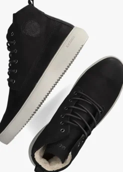 zwarte blackstone hoge sneakers aspen