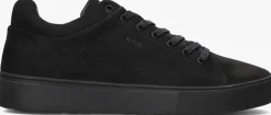 zwarte blackstone lage sneakers crag colton