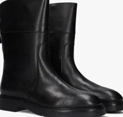 zwarte blasz enkellaarsjes 215