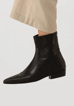 zwarte blasz enkellaarsjes l63202