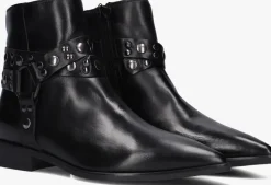 zwarte blasz enkellaarsjes l63203