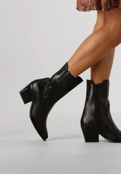 zwarte blasz enkellaarsjes next-low-kole