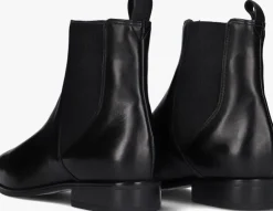 zwarte blasz enkellaarsjes l63208