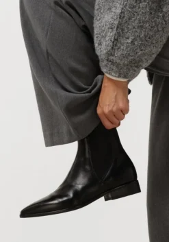 zwarte blasz enkellaarsjes l63208