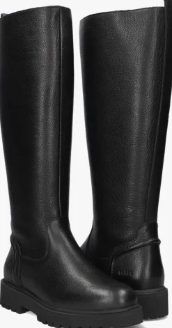 zwarte blasz hoge laarzen leta-78