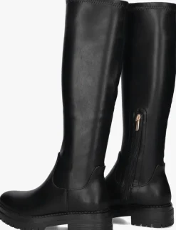 zwarte blasz hoge laarzen c0358-5