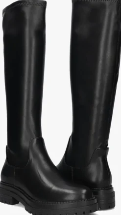 zwarte blasz hoge laarzen c0358-5