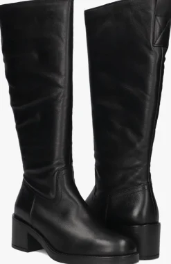 zwarte blasz hoge laarzen 2plain304