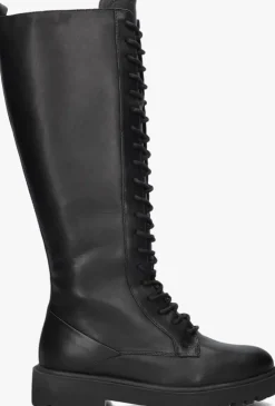 zwarte blasz hoge laarzen leta-76