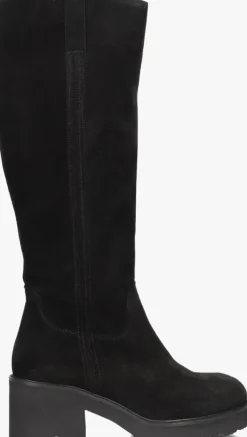 zwarte blasz hoge laarzen evs-5014