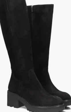 zwarte blasz hoge laarzen evs-5014