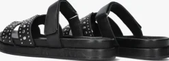 zwarte blasz slippers mag-74