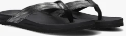 zwarte blasz teenslippers bella 2402