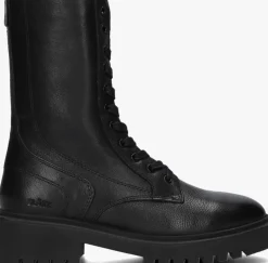 zwarte blasz veterboots p7337