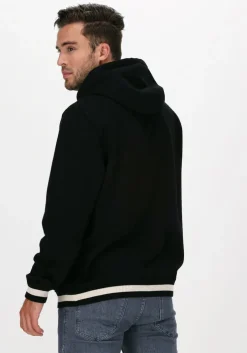 zwarte bls hafnia sweater new shield embroidered badge h