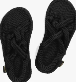 zwarte bohonomad sandalen bodrum flat