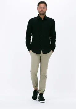 zwarte boss black klassiek overhemd p-hank-s-kent-c1-222