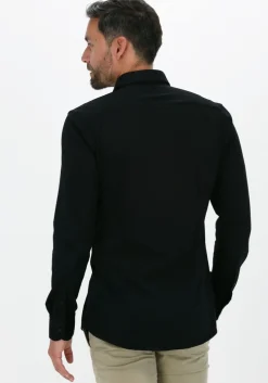 zwarte boss black klassiek overhemd p-hank-s-kent-c1-222