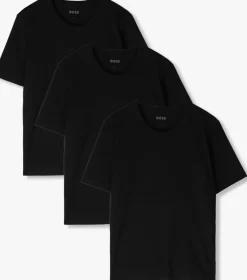 zwarte boss black t-shirt tshirt rn 3p classic