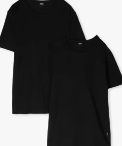 zwarte boss black t-shirt tshirtrn 2p modern