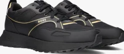 zwarte boss lage sneakers jonah runn