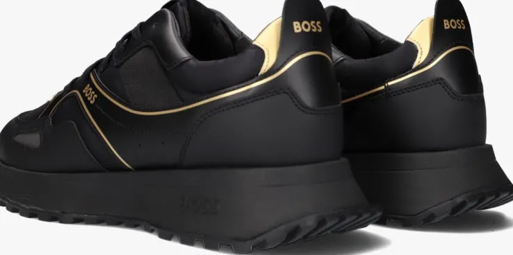 zwarte boss lage sneakers jonah runn
