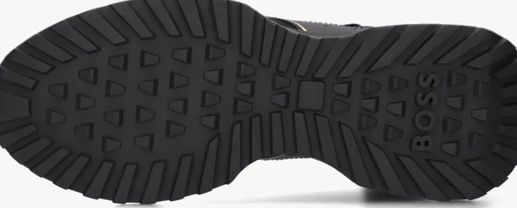 zwarte boss lage sneakers jonah runn