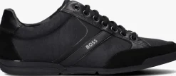 zwarte boss lage sneakers saturn lowp