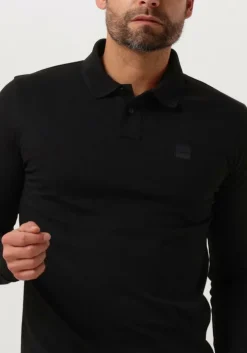 zwarte boss orange polo passerby