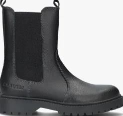 zwarte braqeez chelsea boots bowie boot