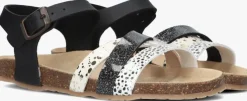 zwarte braqeez sandalen saar spain