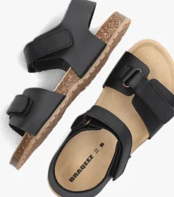 zwarte braqeez sandalen seth spain