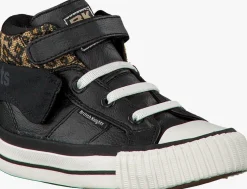 zwarte british knights hoge sneakers roco