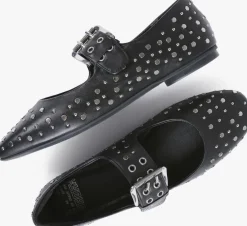 zwarte bronx ballerina's alor-a 66584