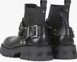 zwarte bronx biker boots qui-nn 47594