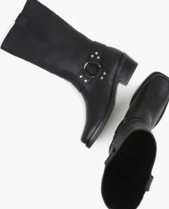 zwarte bronx boots trig-ger 14326