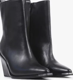 zwarte bronx enkellaarsjes new-kole 34323