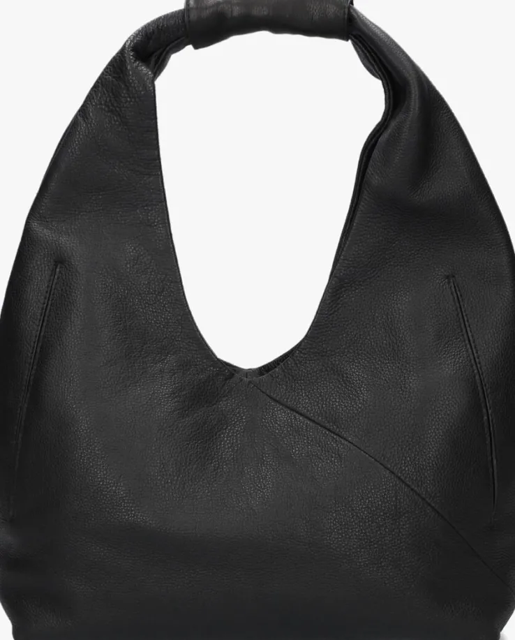 zwarte bronx handtas puff-y 21034