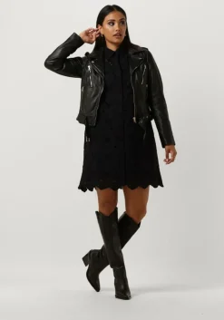 zwarte bronx hoge laarzen new-kole 14176