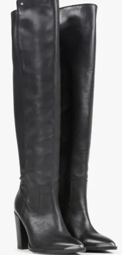 zwarte bronx hoge laarzen new-americana 14329