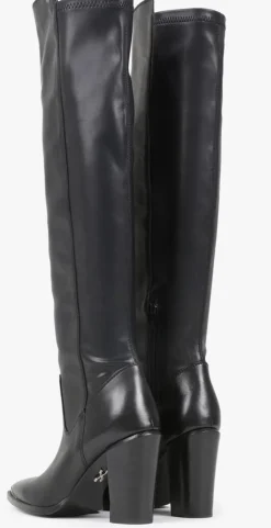 zwarte bronx hoge laarzen new-americana 14329