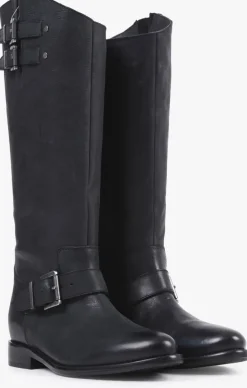 zwarte bronx hoge laarzen fe-lise 14332