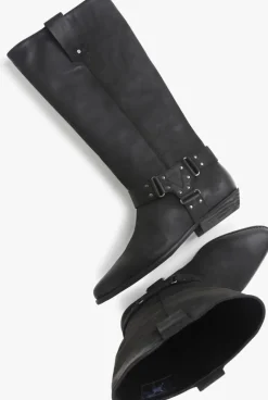 zwarte bronx laarzen kendr-a 14346