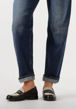 zwarte bronx loafers friz-o