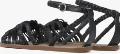 zwarte bronx sandalen fl-ynn 85034