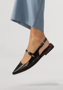 zwarte bronx slingbacks laur-ynn